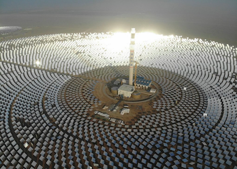 W Chinach zakończono budowę gigantycznej elektrowni słonecznej