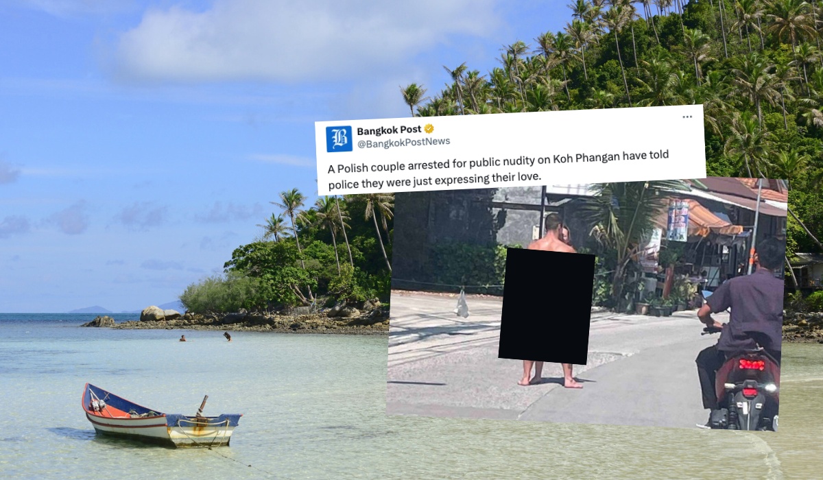 Tajlandia: polska para aresztowana za chodzenie na golasa na ulicy