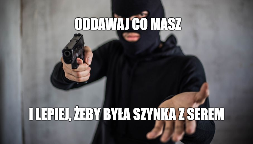 Napadli na kantor, ale ukradli tylko drugie śniadanie