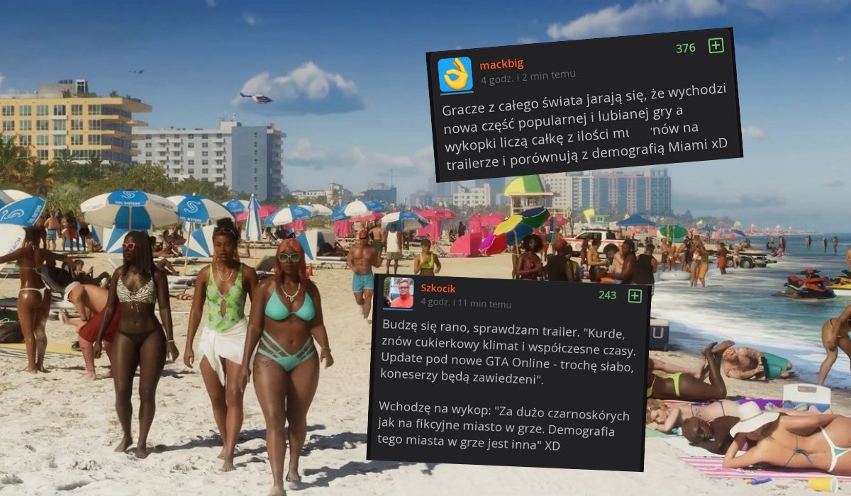 Polscy gracze oburzeni liczbą czarnoskórych w zwiastunie nowego GTA, myślą, że to przez poprawność polityczną