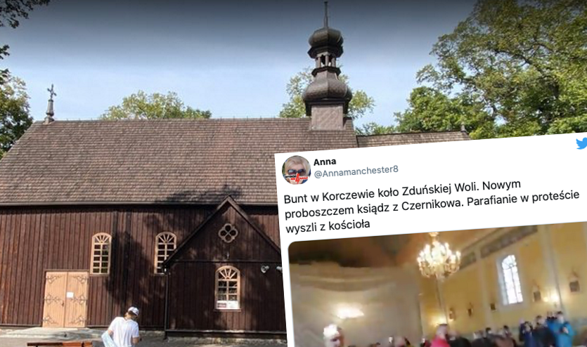 Parafianie nie chcą bojowego księdza, który groził bronią protestującym kobietom