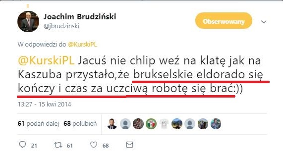 W internecie nic nie ginie. Także kłótnie polityków partii rządzącej