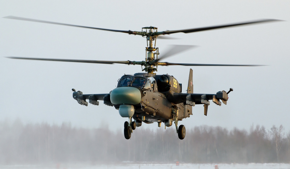 Rosjanom nieszczególnie idzie wygrywanie, a teraz zestrzelili własny śmigłowiec szturmowy