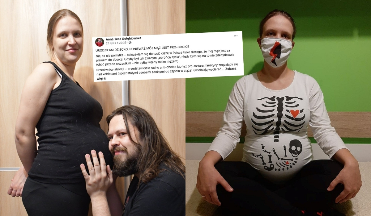 Wpis młodej mamy: odważyłam się urodzić dziecko, bo mój mąż jest pro-choice