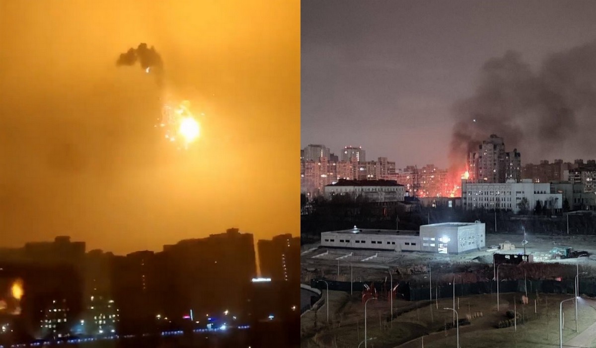 Kolejne ataki na Kijów. Ukraińcom udało się zestrzelić rosyjski obiekt