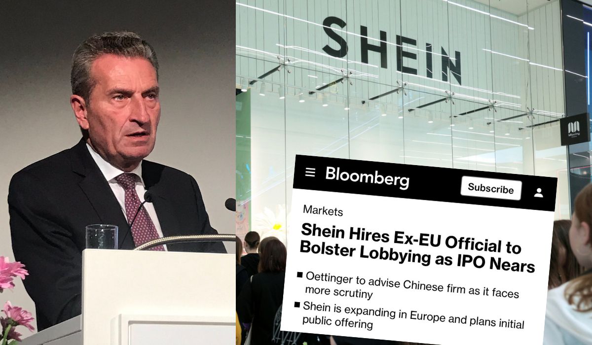 Były unijny komisarz został lobbystą Shein, czyli będzie pracował nad osłabieniem regulacji na korzyść Chin