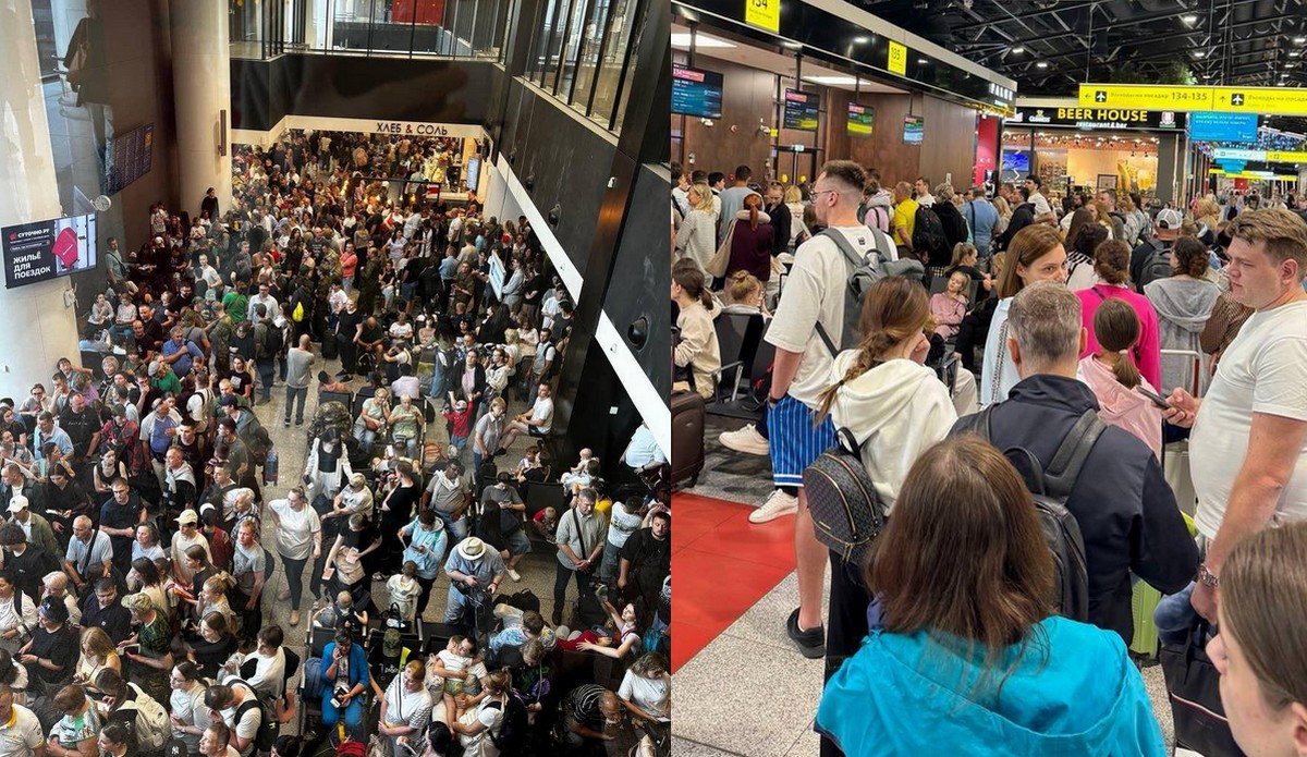 Rosyjskie lotniska są sparaliżowane z powodu zagrożenia atakami ukraińskich dronów