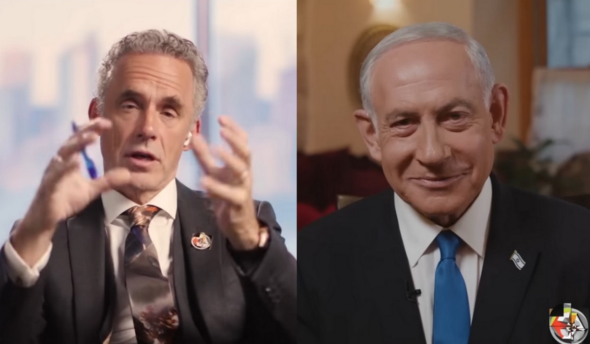Jordan Peterson zrobił propagandowy wywiad z premierem Izraela i właściwie tylko się zgadzał