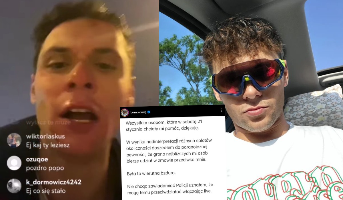 Belmondo, raper znany też jako "Perła Gdyni", dementuje próbę swojego zabójstwa, tłumaczy, że tylko mu się wydawało