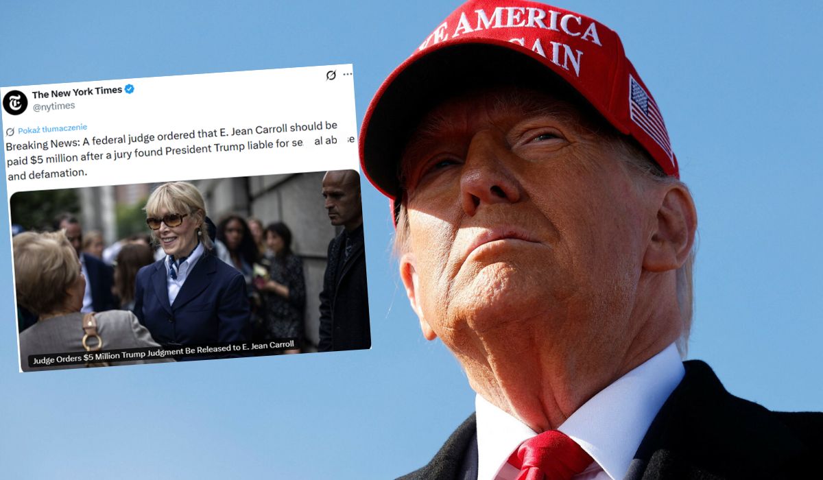 Trump przegrał w sądzie, będzie musiał zapłacić 5 milionów za napaść se*sualną sprzed lat