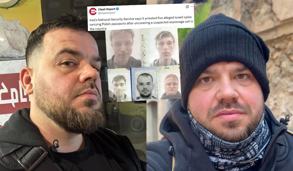 Dawid Fazowski, polski youtuber i podróżnik, został zatrzymany jako szpieg w Iraku 