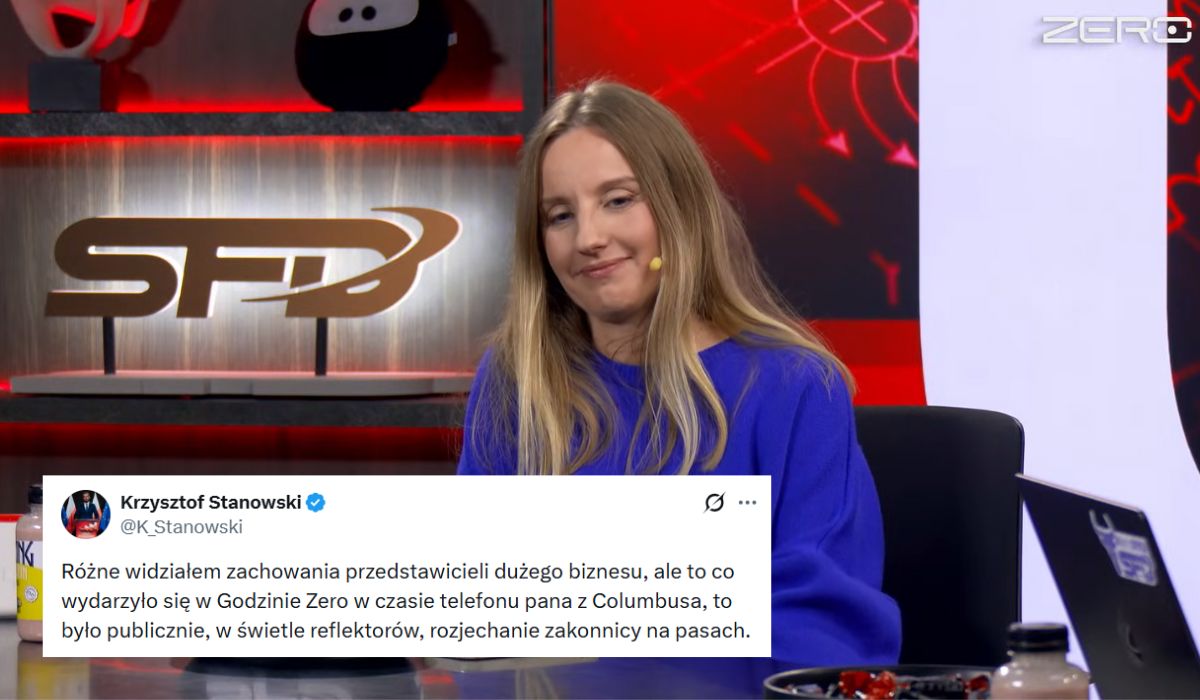 Prezes firmy Columbus próbował zmieszać z błotem dr Malinkiewicz na żywo w programie Stanowskiego