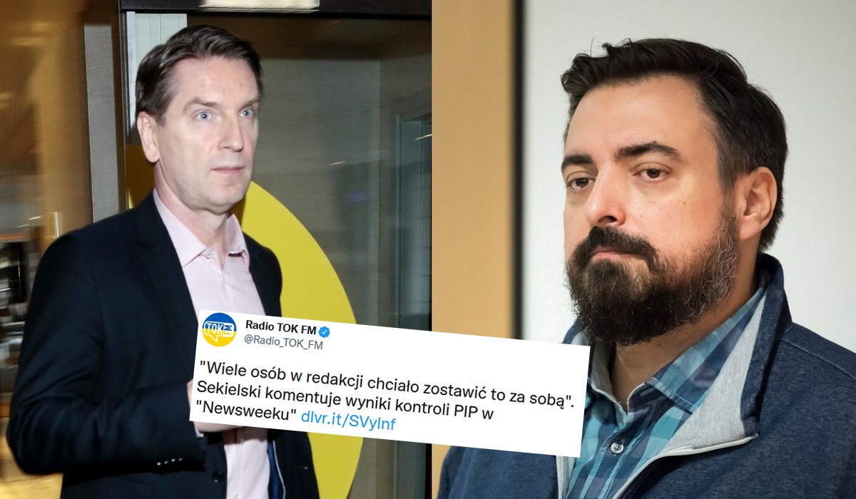 Sekielski komentuje kontrolę PIP w Newsweeku: wiele osób chciało po prostu zostawić to za sobą