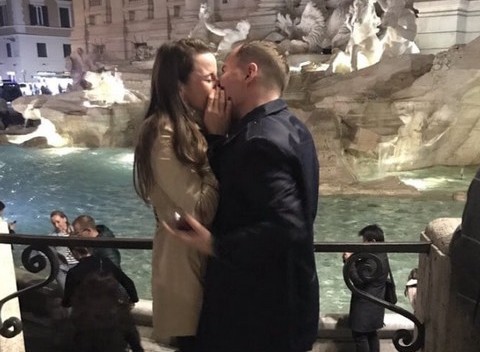 Adam Andruszkiewicz cały zakochany, Włochy, oświadcza się, ona mówi tak:hearts: