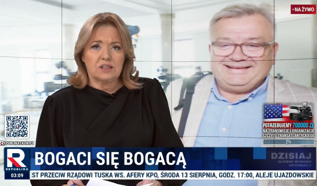 TV Republika po ostatniej zbiórce zaczęła kolejną, tym razem na konferencję o współpracy Polski i USA