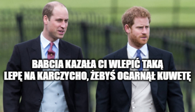 Książę William komentuje, że skąd, rodzina królewska wcale nie jest rasistowska