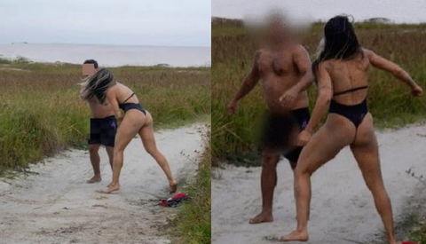 Brazylijska gwiazda MMA spuściła łomot facetowi, który miał się przy niej m*sturbować