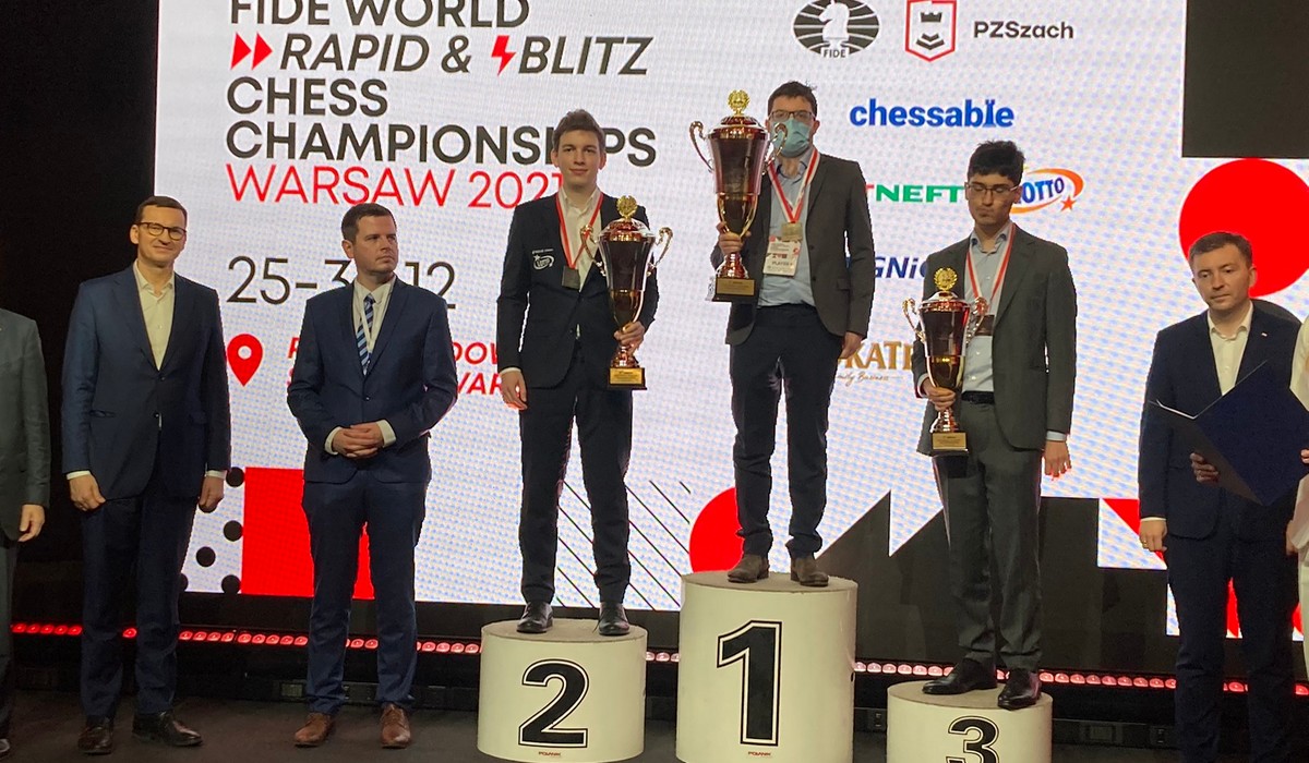 Jan-Krzysztof Duda został wicemistrzem świata w szachach błyskawicznych