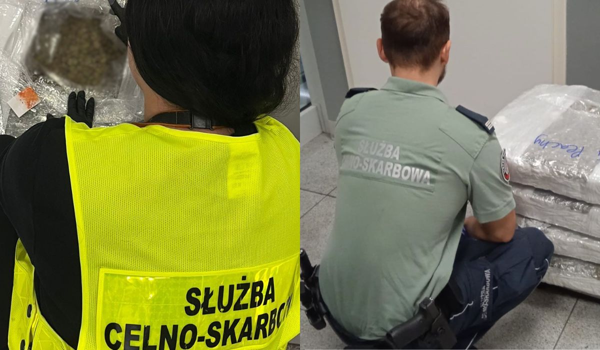Warszawa: celnicy na lotnisku Chopina udaremnili przemyt 40 kg trawy wartej prawie 2 mln zł