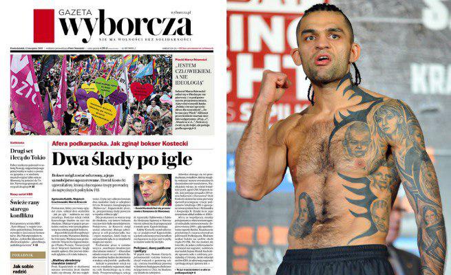 Wyborcza o "dziwnej śmierci" Kosteckiego: miał tajemnicze ślady na szyi