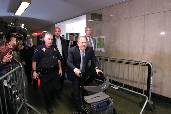 Harvey Weinstein przeszedł pozytywnie test na koronawirusa, w więzieniu