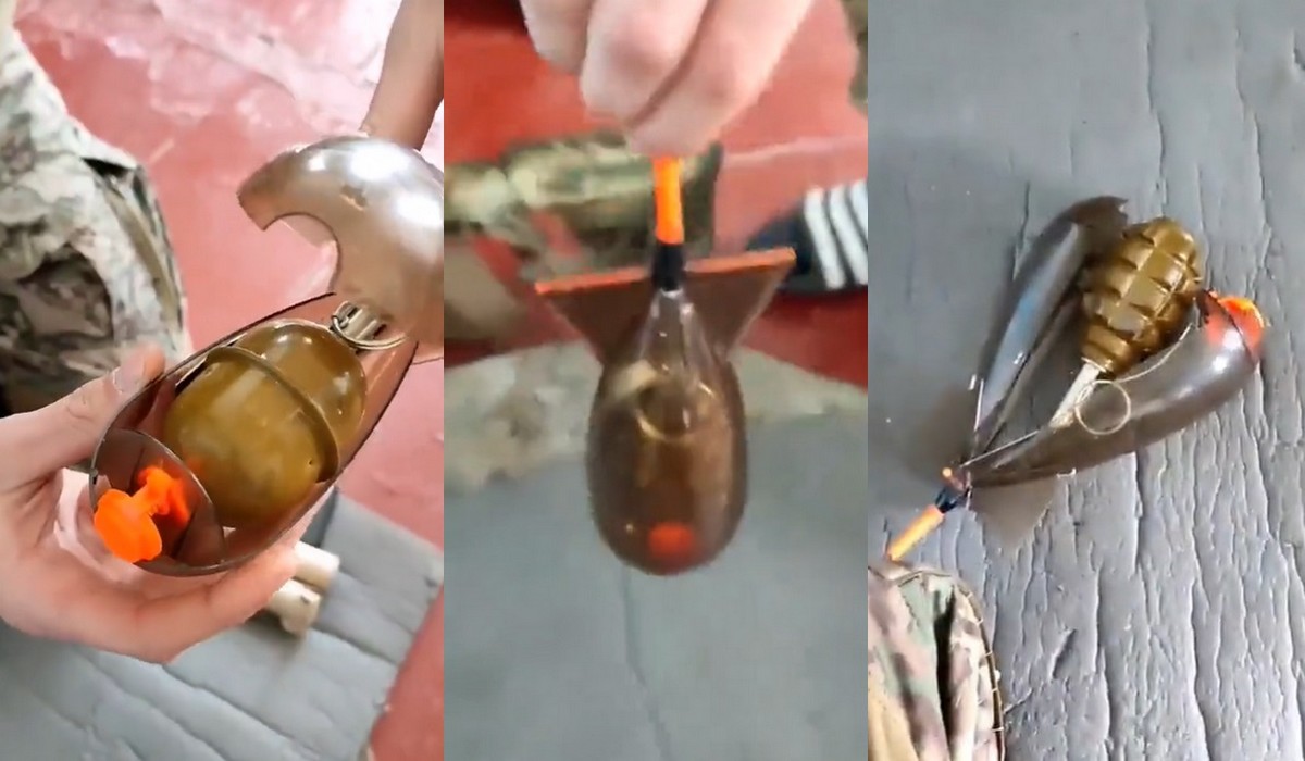 Ukraińcy zadziwiają pomysłowością, szczególną popularność zdobył dron-kamikadze