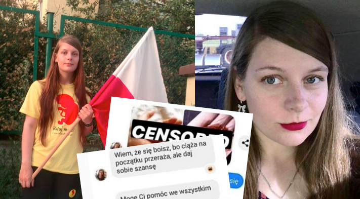 Aktywistka pro-life uniemożliwiła ab*rcję siedemnastolatce i pośrednio zmusiła do porodu