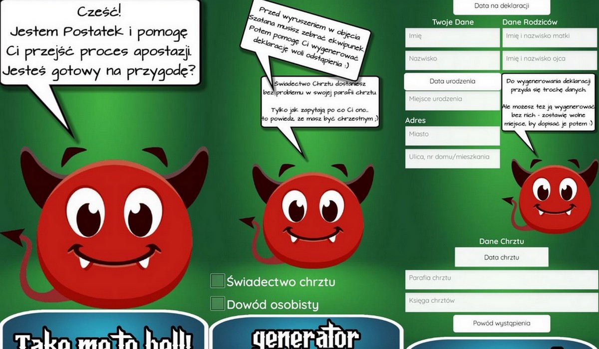 Powstała aplikacja AppOstazja, która pokieruje jak wystąpić z Kościoła