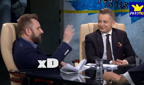 Jakub Stefaniak z PSL okrutnie wytarmosił w dyskusji posła Piotra Liroya Marca