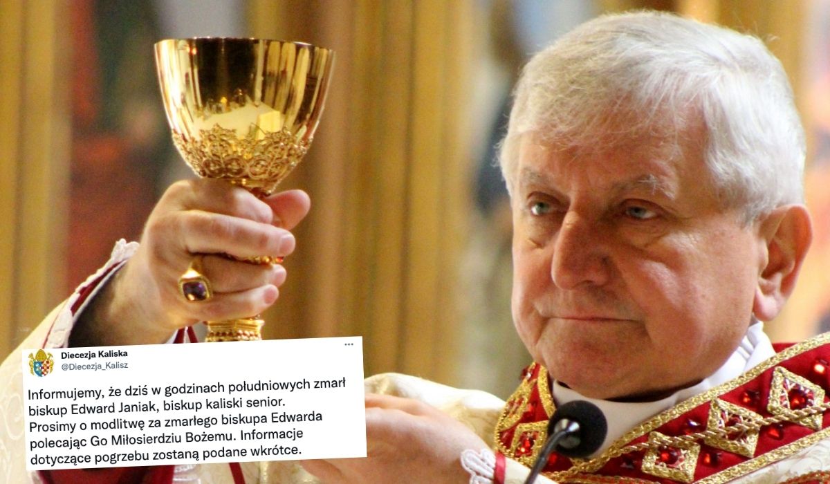 Zmarł biskup Edward Janiak, bohater filmu Sekielskich o tuszowaniu pe*ofilii w Kościele
