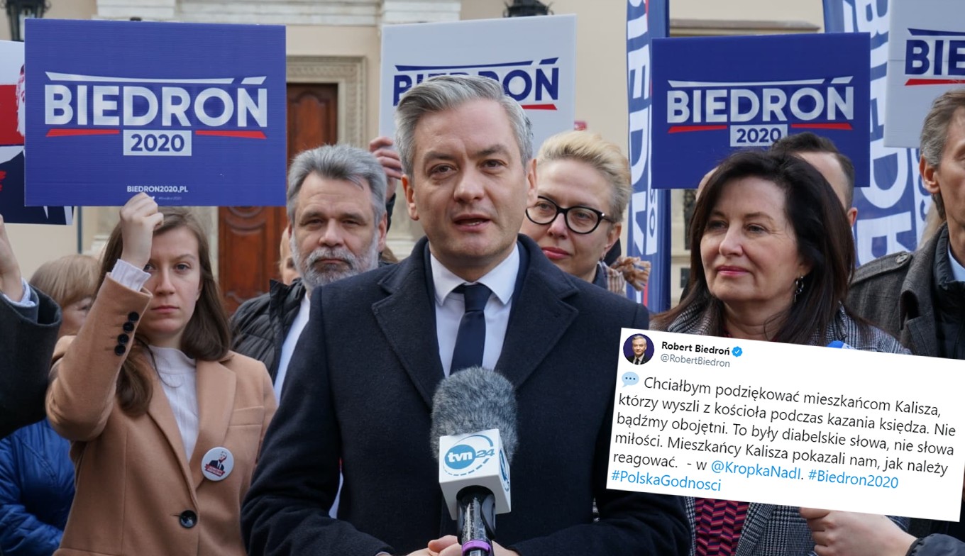 Ksiądz usunięty z parafii za reklamowanie PiS i wyzywanie Biedronia od napędu rowerowego i tęczowej zarazy