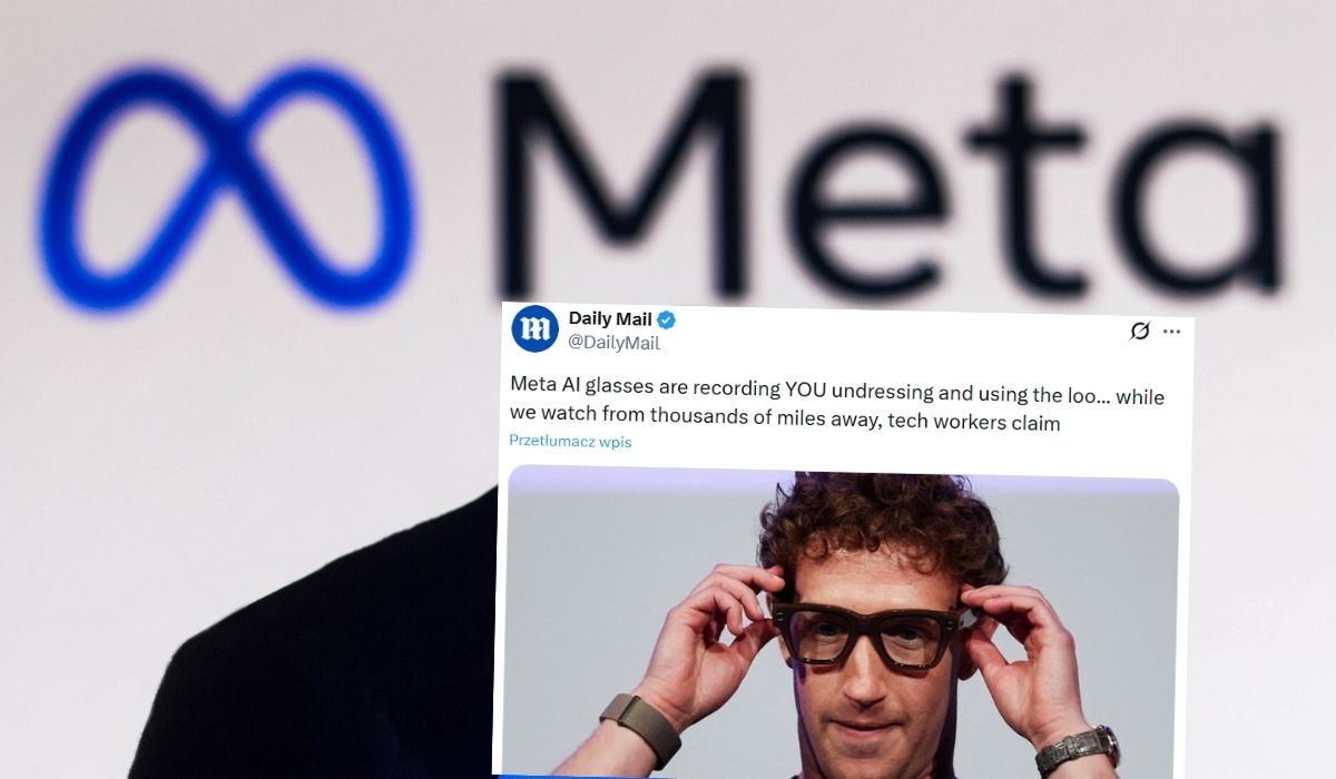 Użytkownicy okularów Meta zostali ostrzeżeni, że kamery działają także w kibelku i łóżku