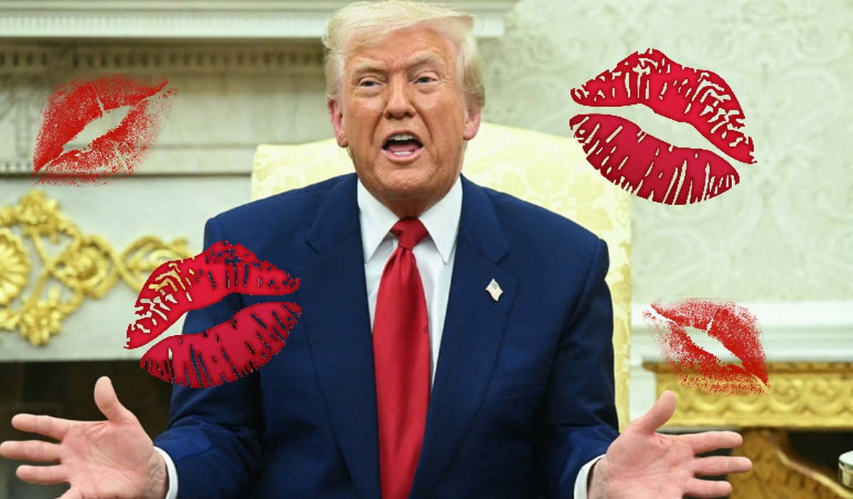 Trump dumnie o liderach krajów obłożonych cłami: "całują mnie po tyłku"