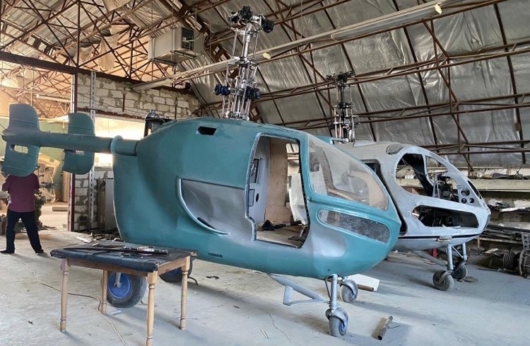 Mołdawia: policja zlikwidowała helikopterową dziuplę, w której montowano, no, helikoptery