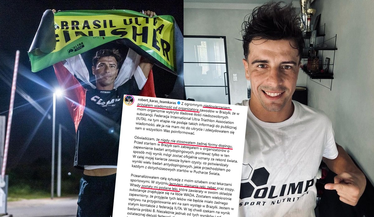 Karaś "z ogromnym niedowierzaniem" przyjął informację o stosowanym dopingu, może mu grozić 4-letnia dyskwalifikacja