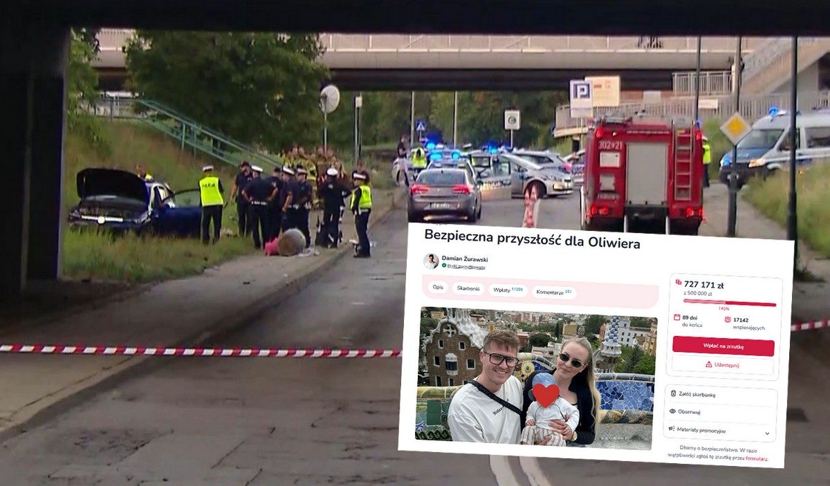 Ruszyła zbiórka na dziecko, które straciło rodziców przez kierowcę w Krakowie