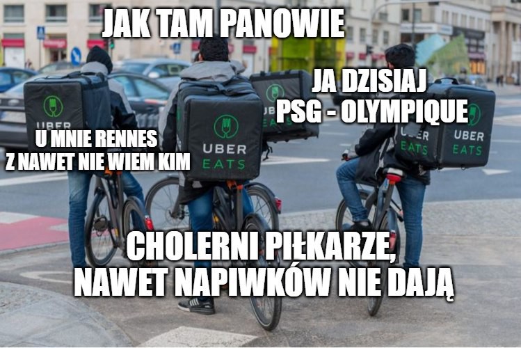 We Francji Uber Eats będzie dostarczać piłkę na boisko przed meczem