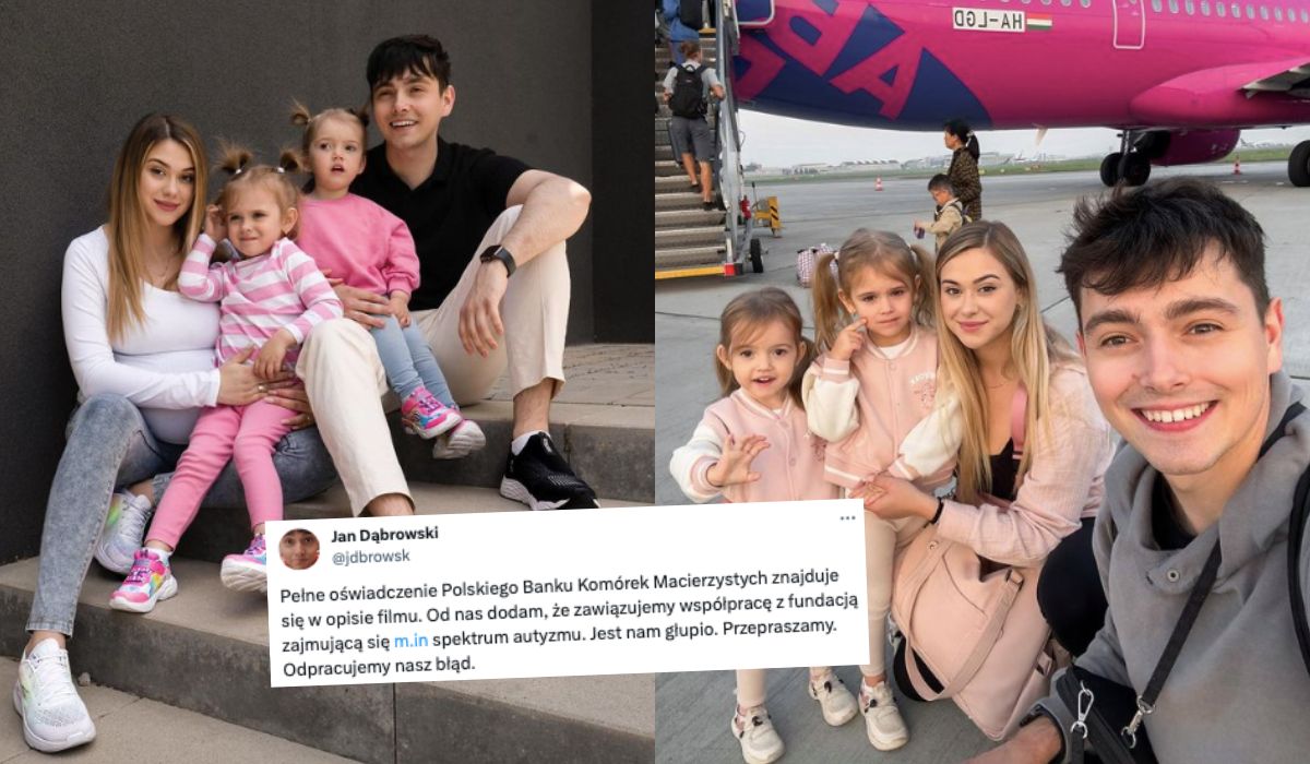 JDąbrowsky i Sylwia Przybysz reklamują krew łożyskową na autyzm i mózgowe porażenie dziecięce