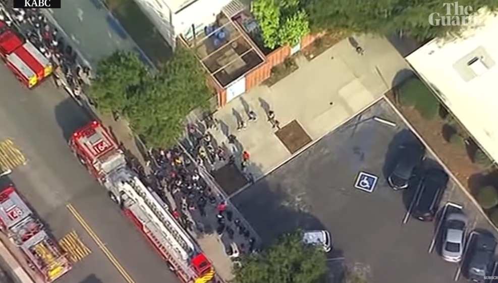 USA: dzieci i nauczyciele nieco zdenerwowani, bo samolot wylał na nich paliwo