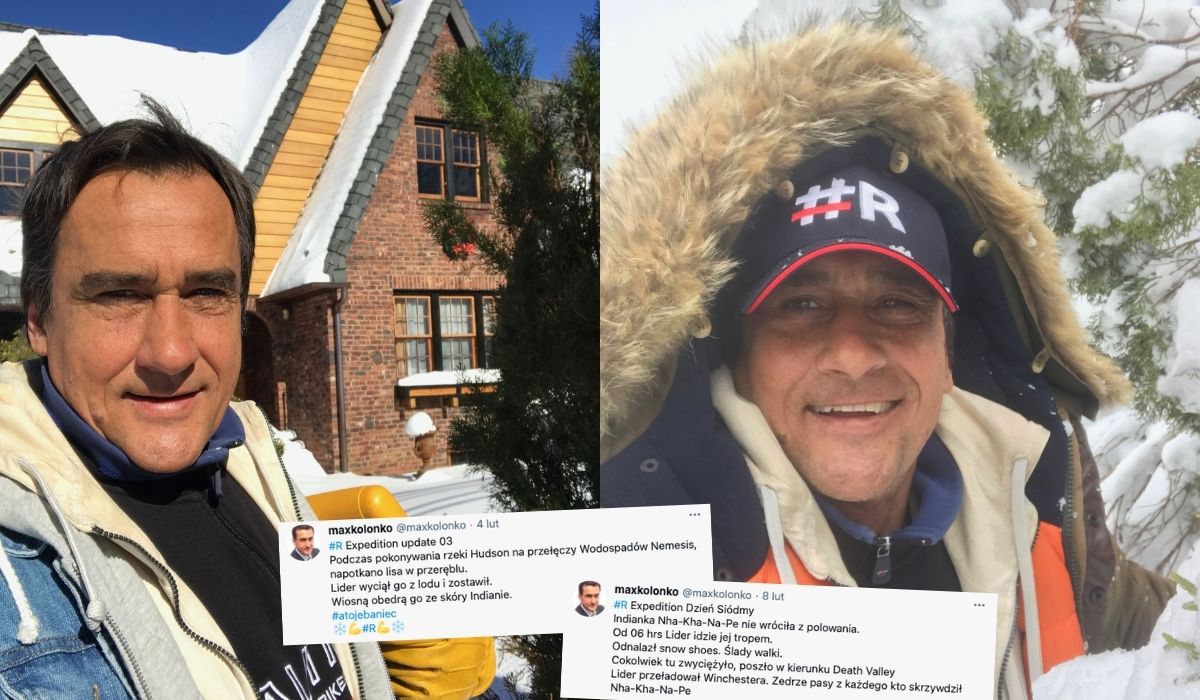 Max Kolonko wyruszył w naprawdę dziwną podróż w głąb lasu i siebie