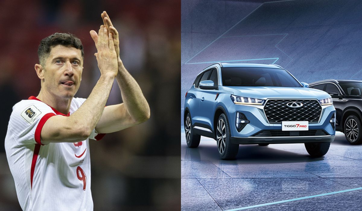Robert Lewandowski został ambasadorem Chery, chińskiej marki samochodowej