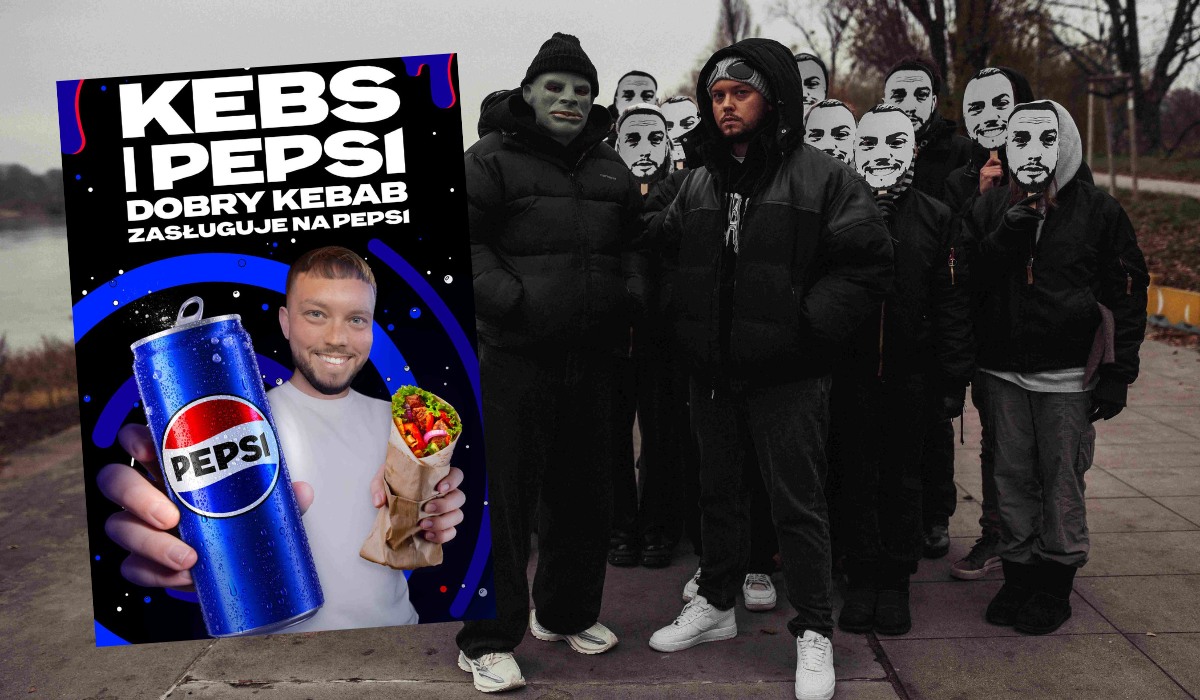 Książulo został ambasadorem koncepcji, żeby kebsa popijać Pepsi