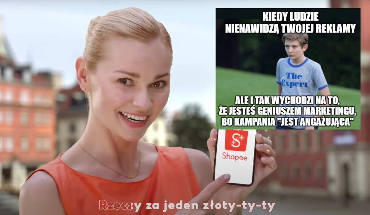 Shopee zaskoczyło udręczonych Polaków kolejną przeróbką i teraz reklamują się na nutkę "Macareny"