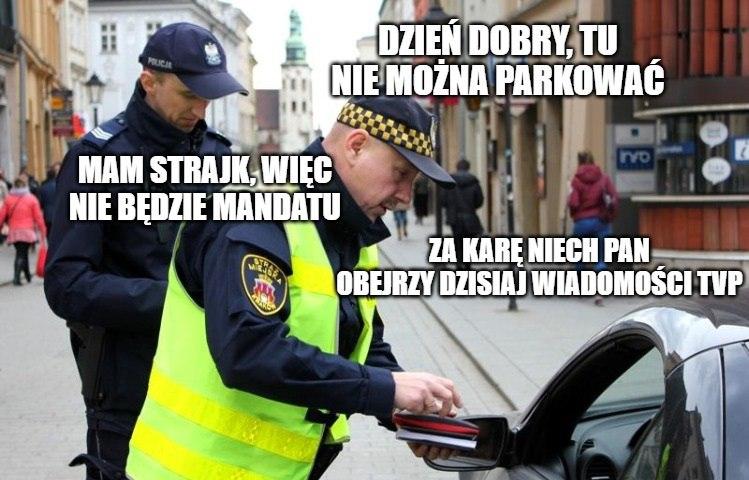 Katowice: Straż Miejska rozpoczęła strajk włoski. "Nie będziemy wystawiać mandatów"