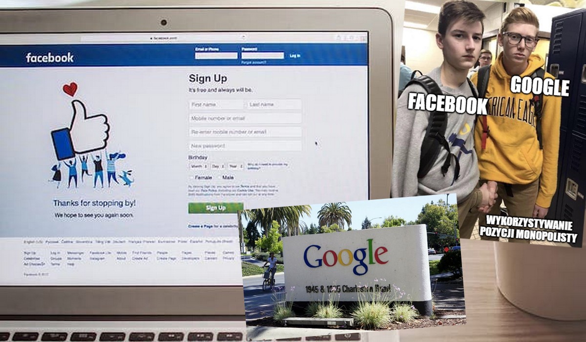 Sąd bada nielegalny układ Facebooka i Google, które podzieliły między sobą rynek reklam