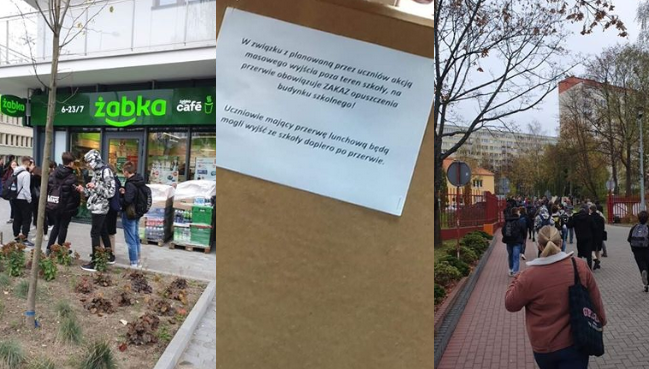 Po słynnej blokadzie Lidla uczniowie szturmują sklepy w całej Polsce