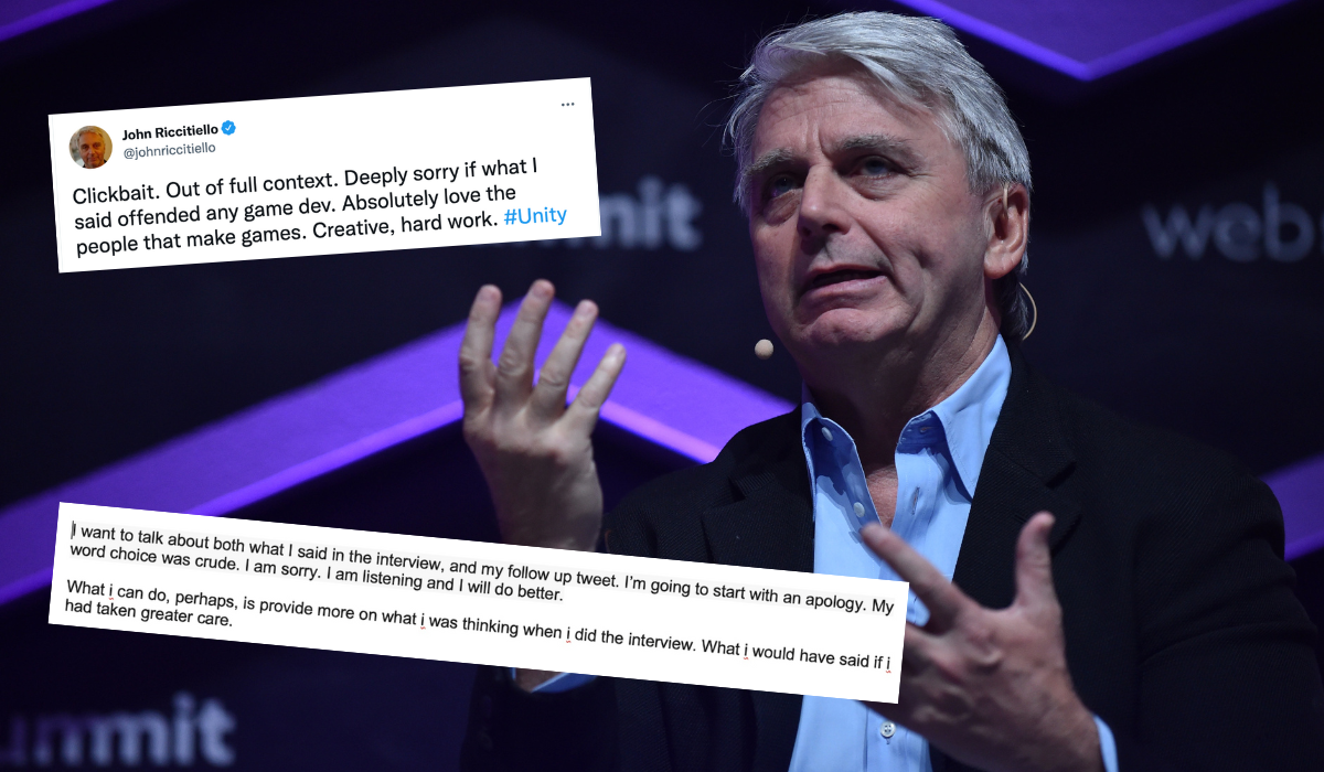 Dyrektor Unity obiecuje poprawę po tym, jak nazwał deweloperów "pie***onymi idiotami"