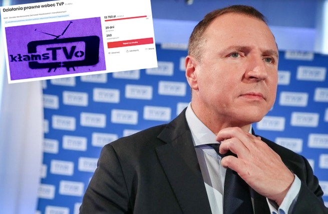 Trwa zbiórka pieniędzy na proces przeciwko TVP