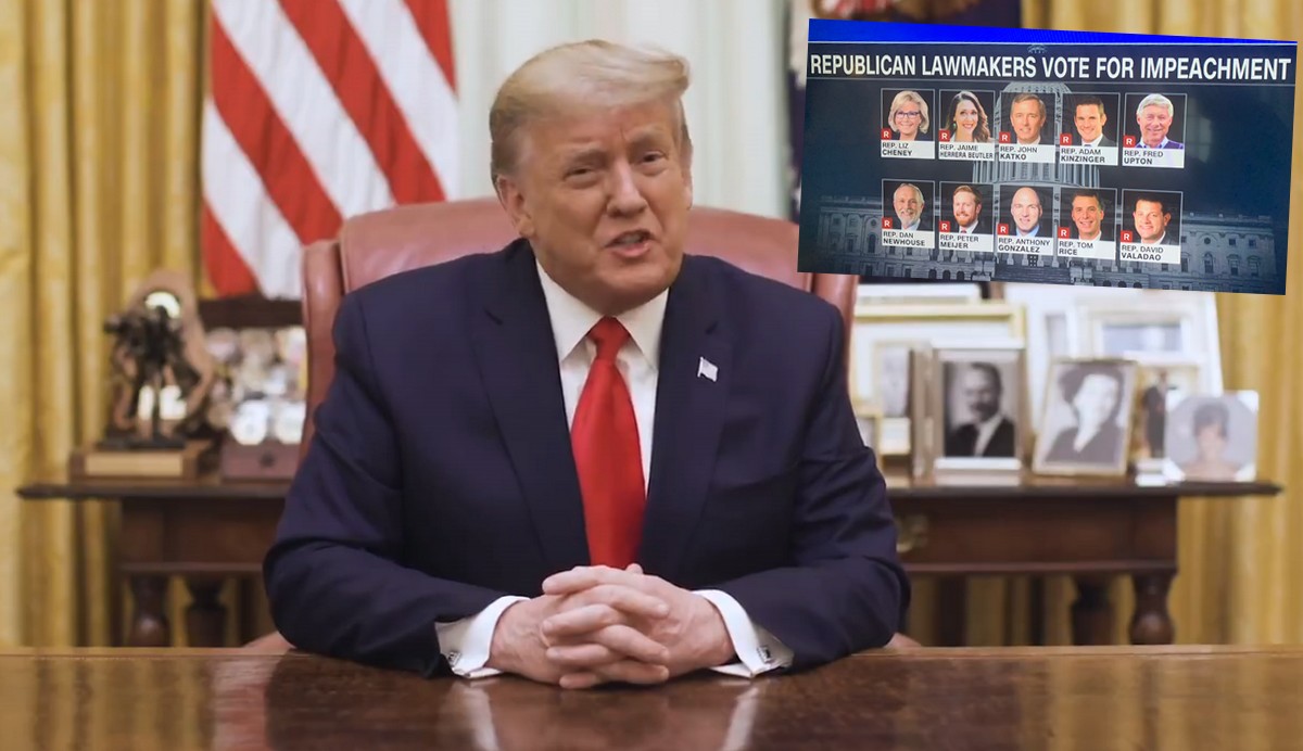 Izba Reprezentantów zagłosowała za impeachmentem Donalda Trumpa