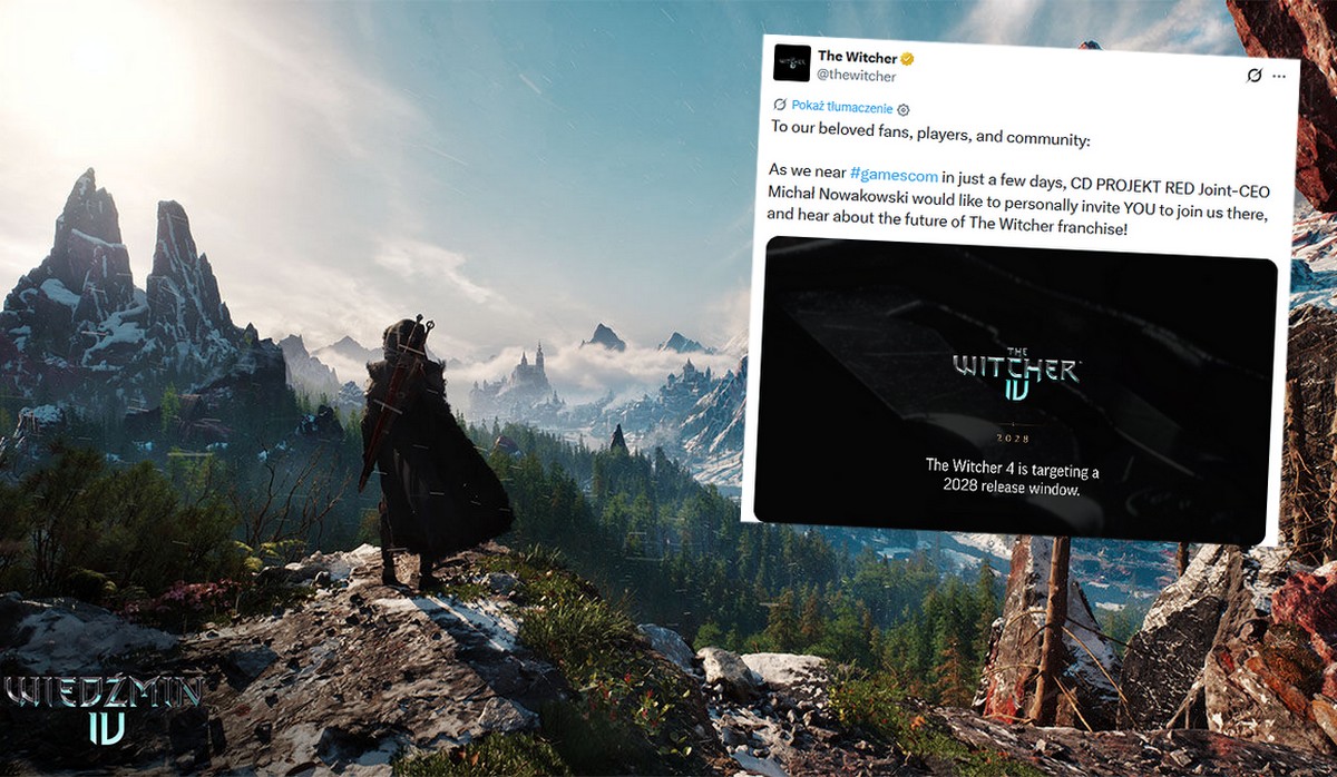Wiedźmin 4 zapowiedziany na rok 2028, CD Projekt obiecuje, że warto czekać